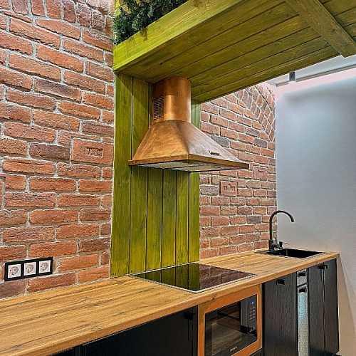 Необычная кухня в ЖК Ривьера