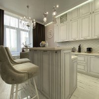 Классическая кухня в ЖК Колизей